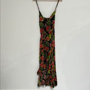 NY&C Floral Black Maxi Dress